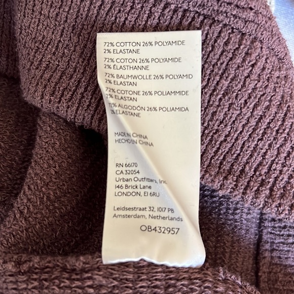 NWT Free People Ottoman Slouchy Sweater Tunic Nutmeg - Picture 14 of 14